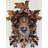  Quartz Cuckoo Clock with Hand-Carved Maple Leaves
