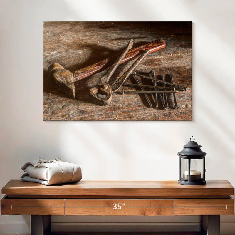 Alcaraz Old Tools, 16" H x 24" W