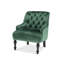 Edgeley Velvet Tufted Armchair-1601922026