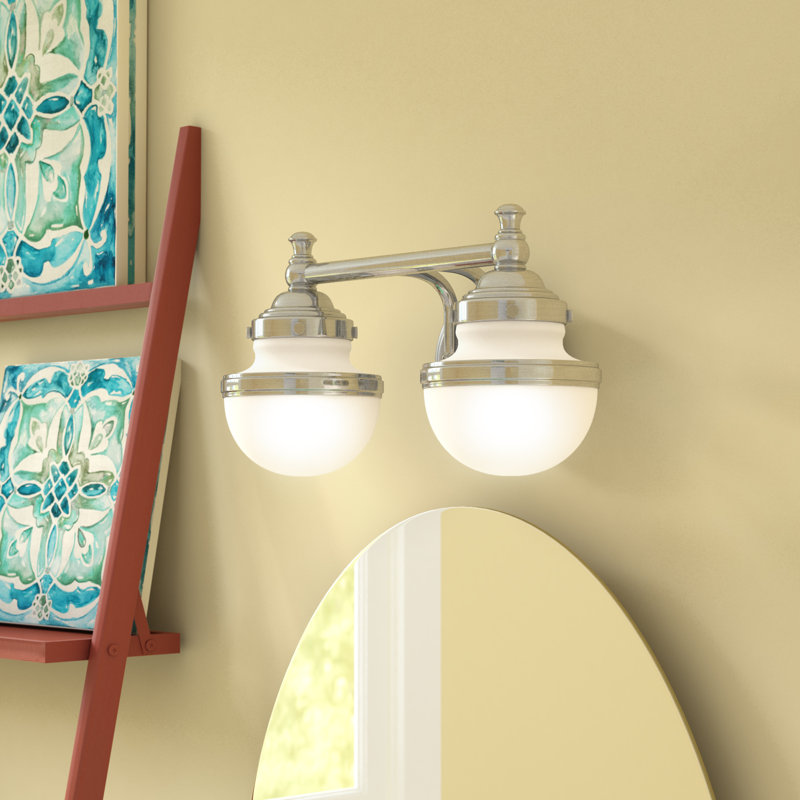 Dimmable Vanity Light, Brushed Nickel