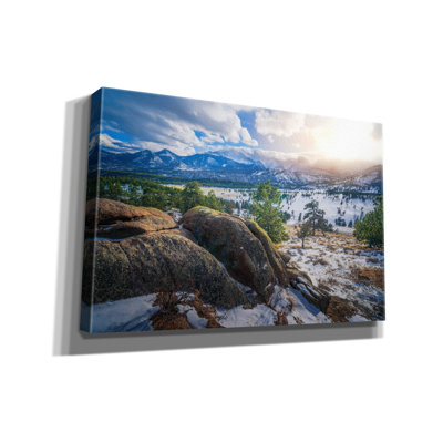 «Across The Valley» par Rick Berk, art mural sur toile