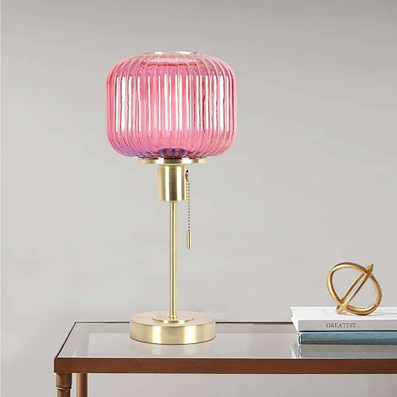 Crystalyn Table Lamp, Luminous Pink