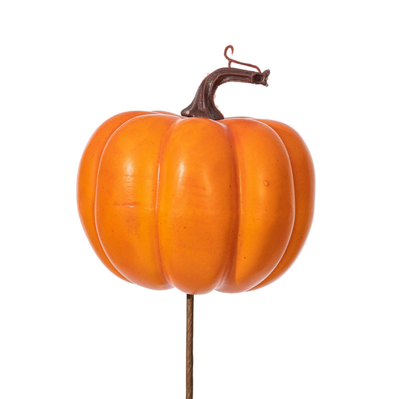 Bâton de citrouille orange 19,5 po. Comprend 4 jets par sac.