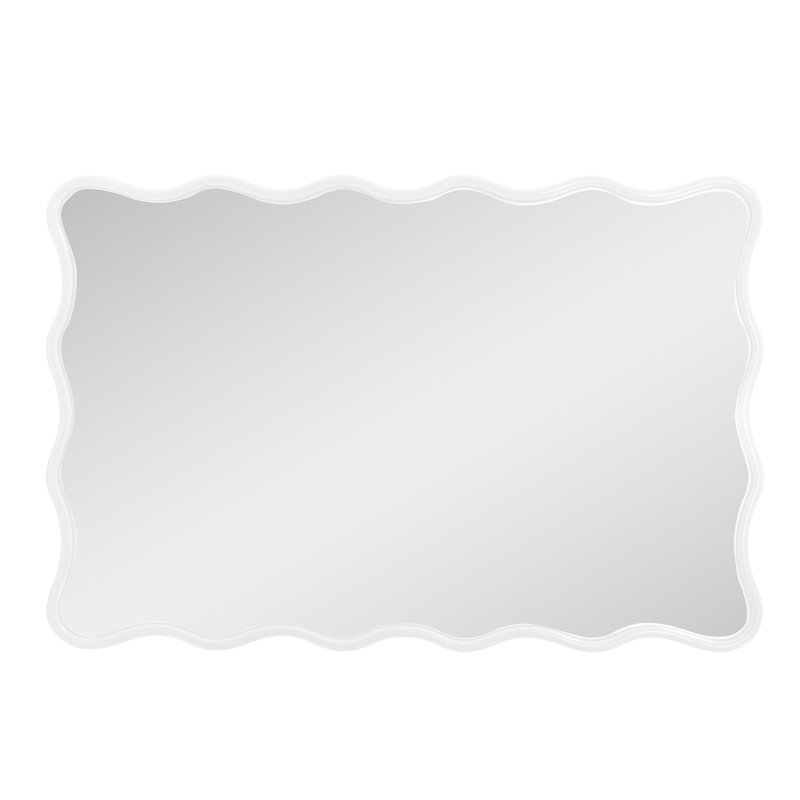 Angelo Rectangle Mirror, White