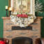 3' Pre-Lit Flocked Greenery Christmas Faux Swag with Lights