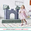 Château de jeu en mousse Yourigami pour enfants et tout-petits, 2 pièces-88328451
