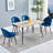 Meilani 4 - Person Four Leg Dining Set-895280185-897321976