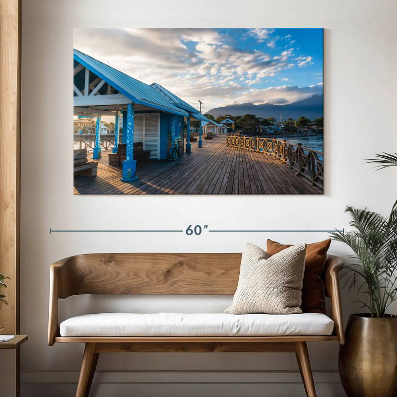 Gillard La Ceiba Boardwalk, 34" H x 51" W