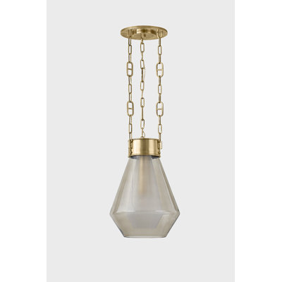Tragus 1 Light Pendant by Noz Nozawa for Corbett Lighting