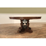 Round Solid Wood Dining Table