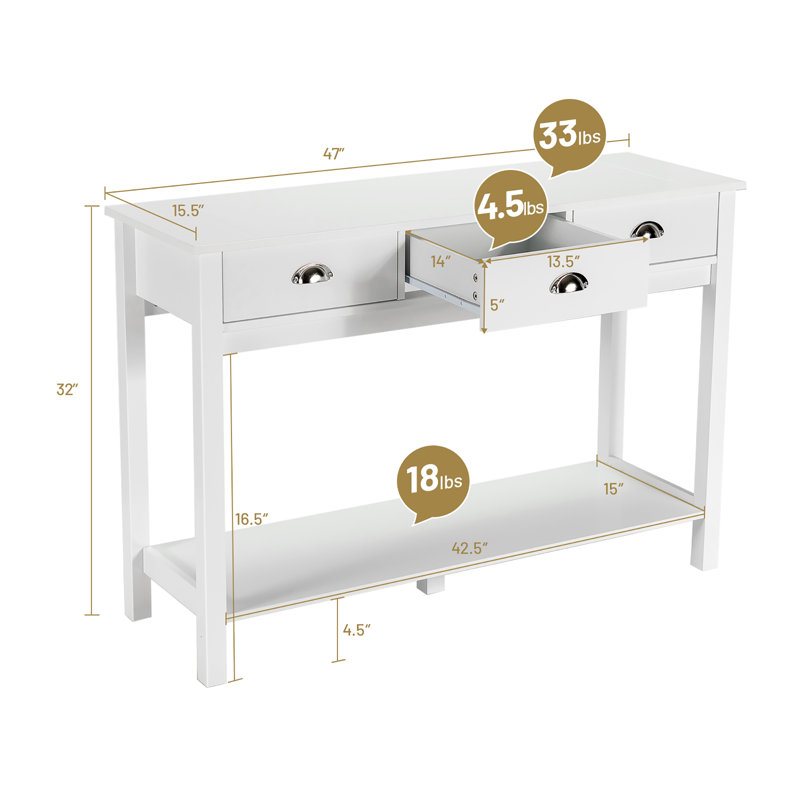 47'' Console Table