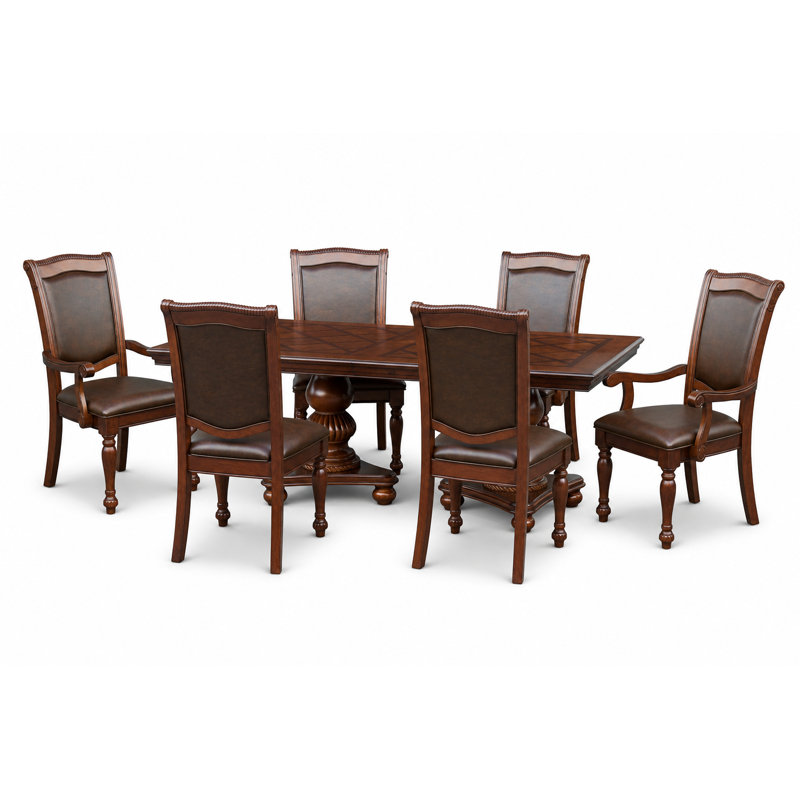 Engles 7-Piece Traditional Dining Set