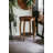 Aberta Walnut Finish Accent Table