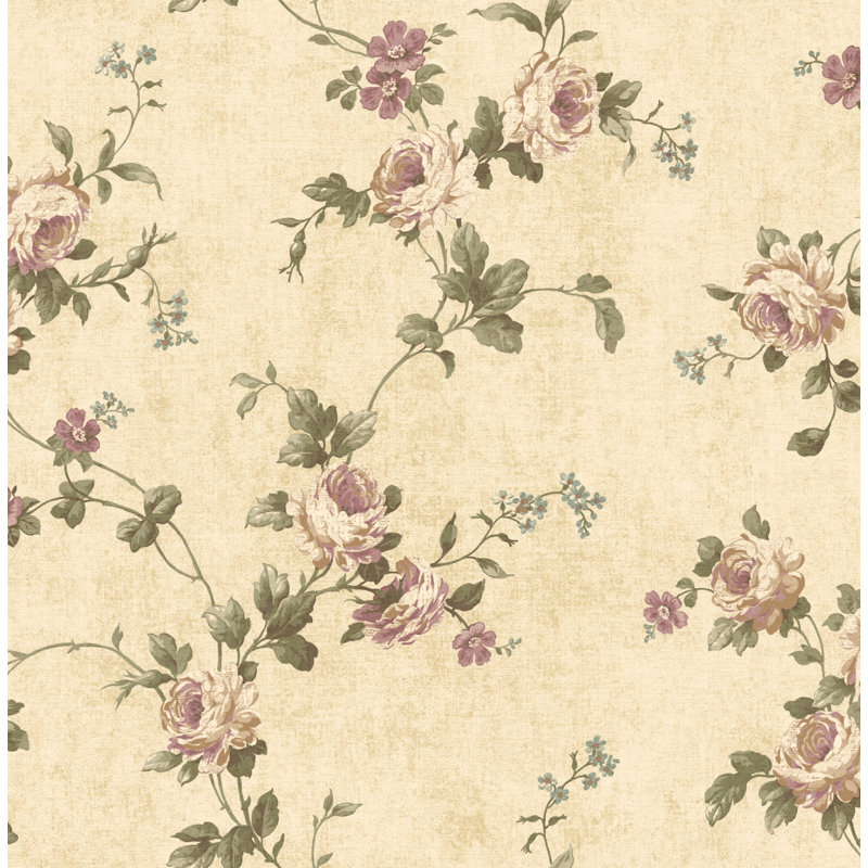 Papier peint Seabrook Designs Tawnie, Brun clair