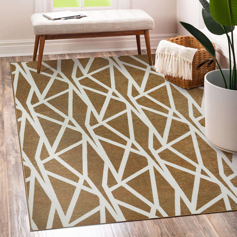 Tapis lavable Intersections Camel - 5 pi x 7 pi