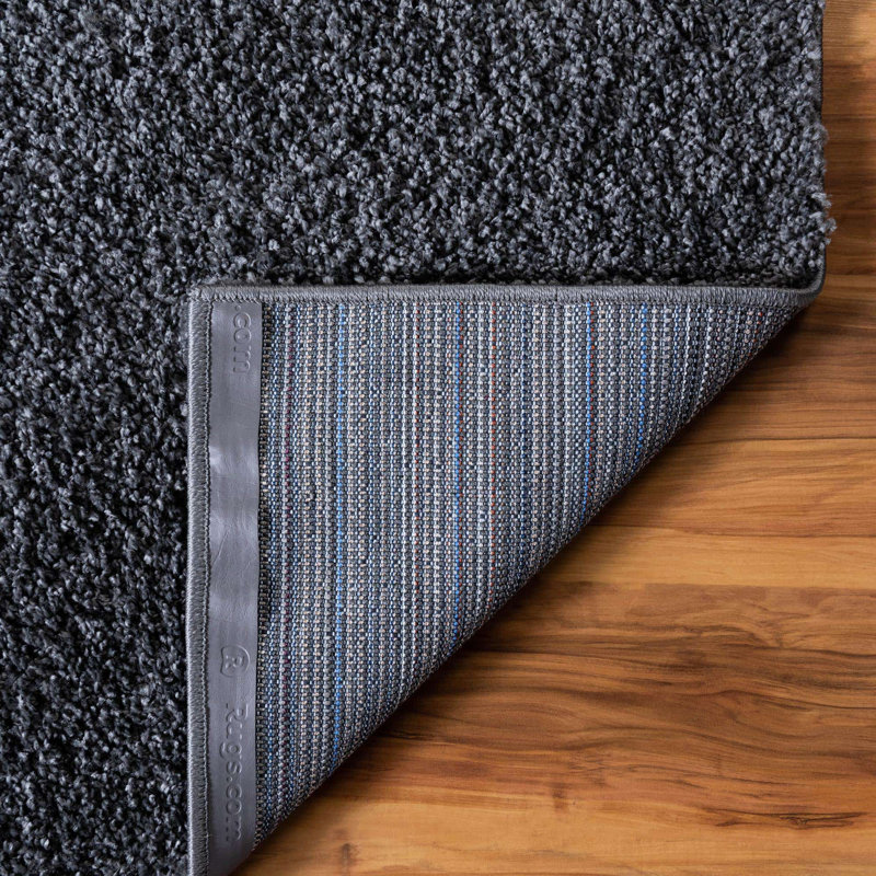 Area Rug, Rectangle 2' x 2'11", Dark Gray