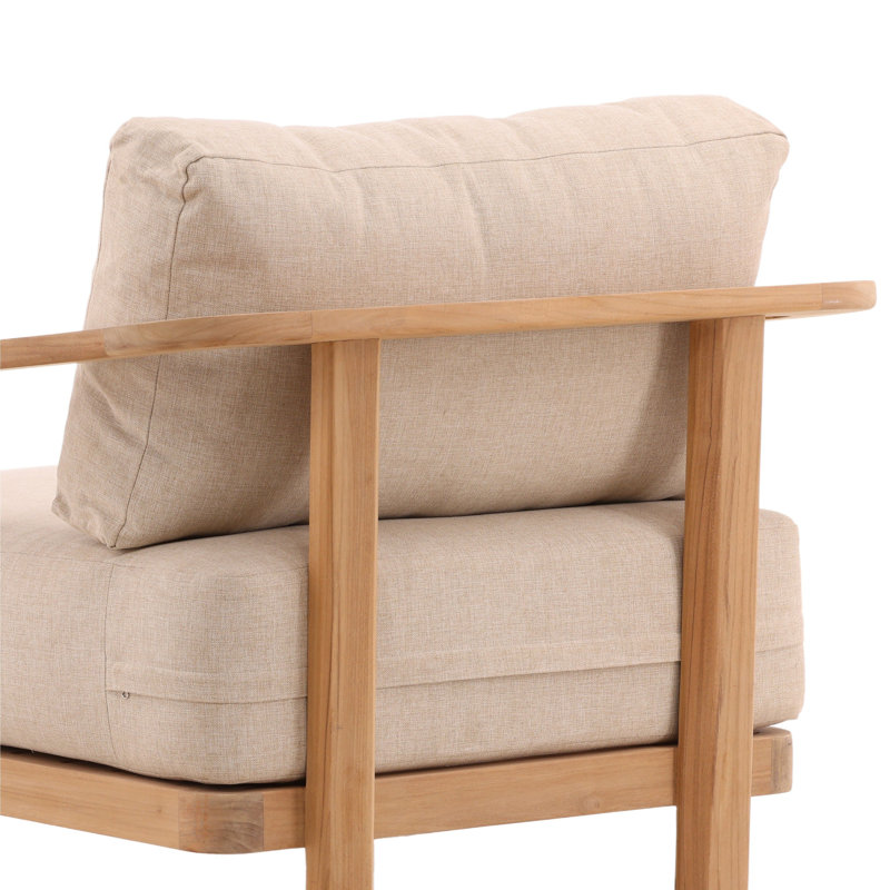 Redford 37" Wide Outdoor Sofa, Sand