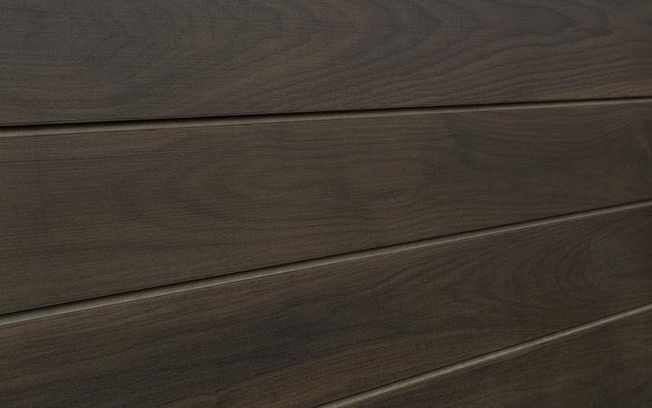 Panneau de lattes texturé grain de bois 24 po x 48 po, Noyers