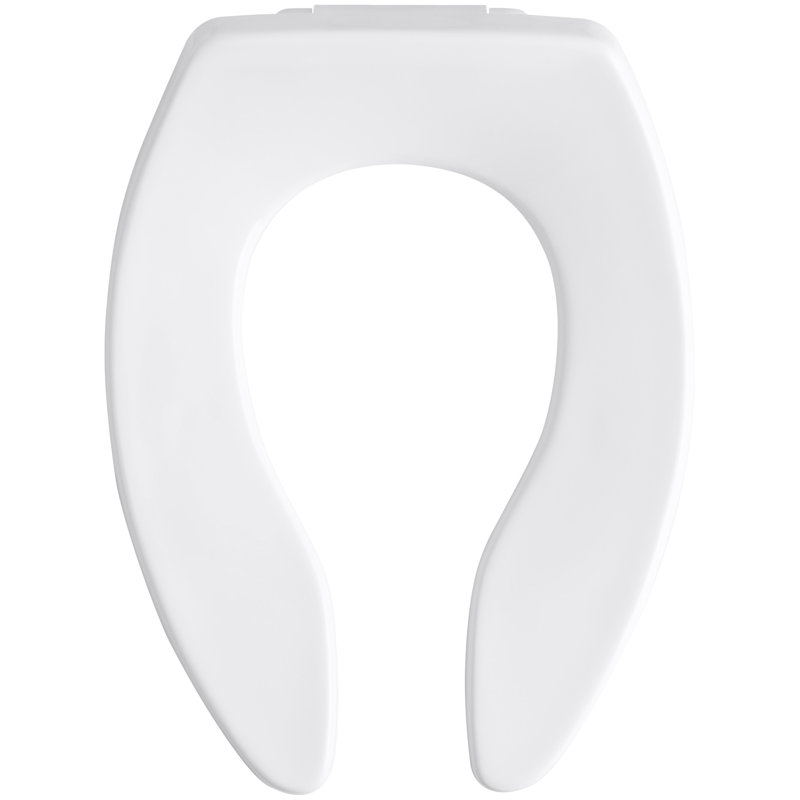 Lustra Elongated Toilet Seat with Anti-Microbial Agent and Check Hinge