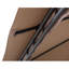 Fabric pavillon LAURO - 340cm x 340cm, brown