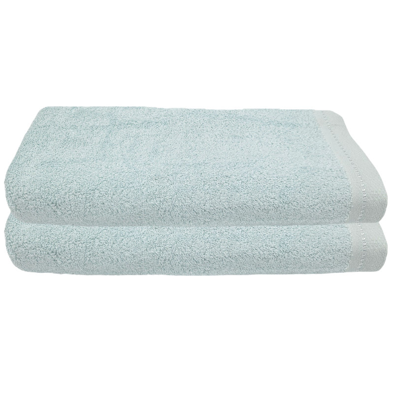 DIAMOND SET OF 2 BATH SHEETS
