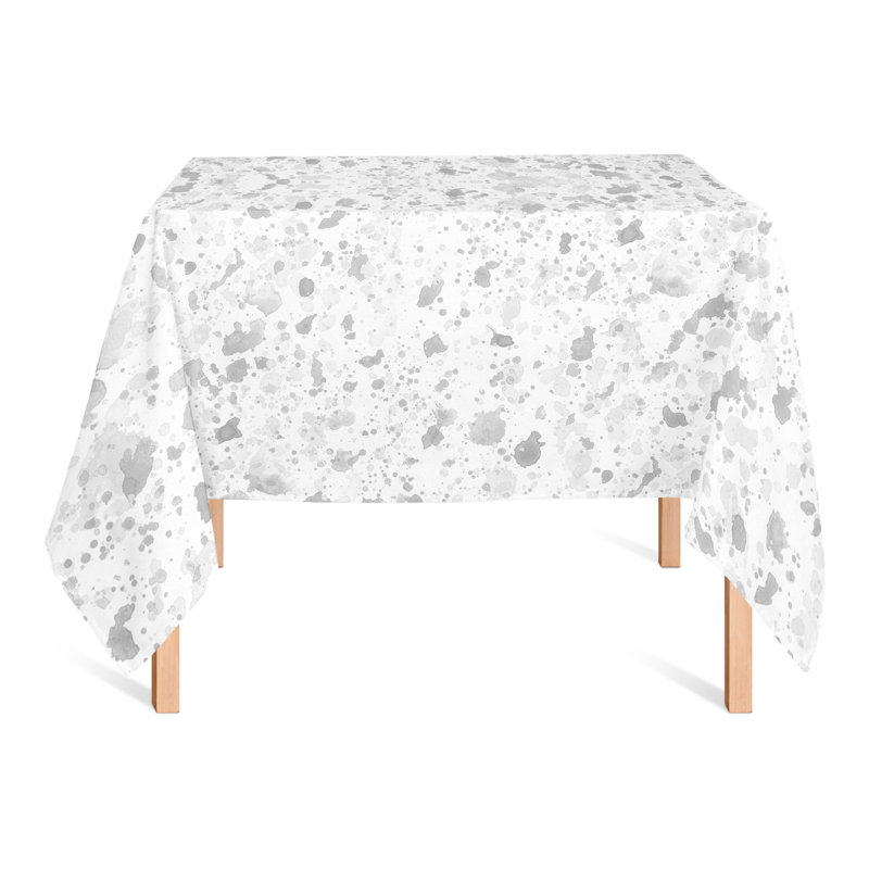 Nappe Ink Splatter Blue 2, gris