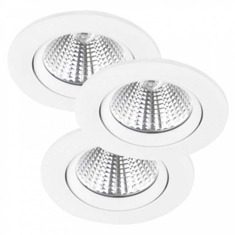Fremont 2.8" LED Recessed Lighting Kit, White