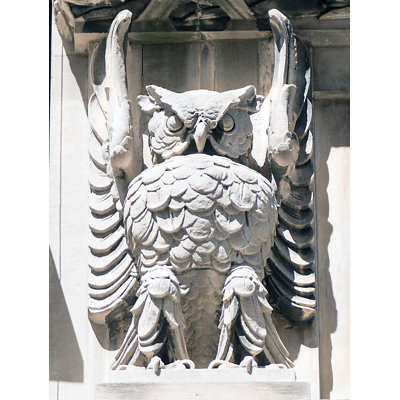 Alfred Pommer " Broadway Owl Ornament " by Alfred Pommer