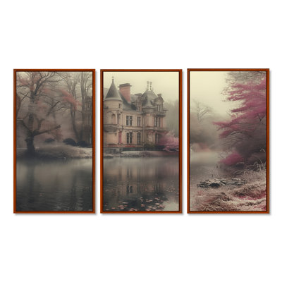 Soline - Chateaus Wall Art Print Set