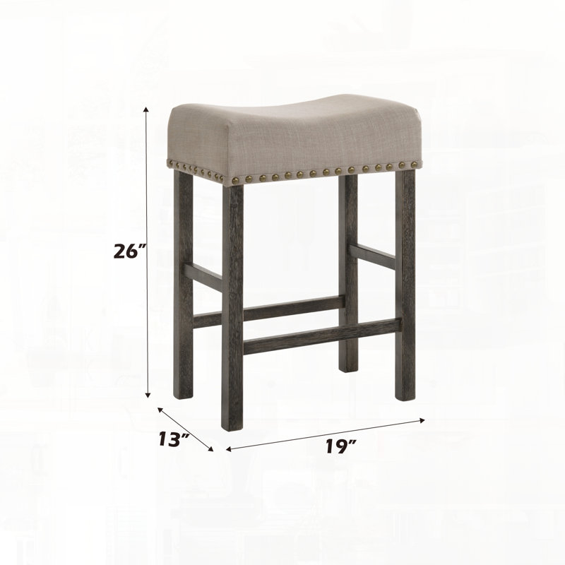 Ensemble de salle à manger sept pièces à hauteur de comptoir avec capacité d'assise robuste