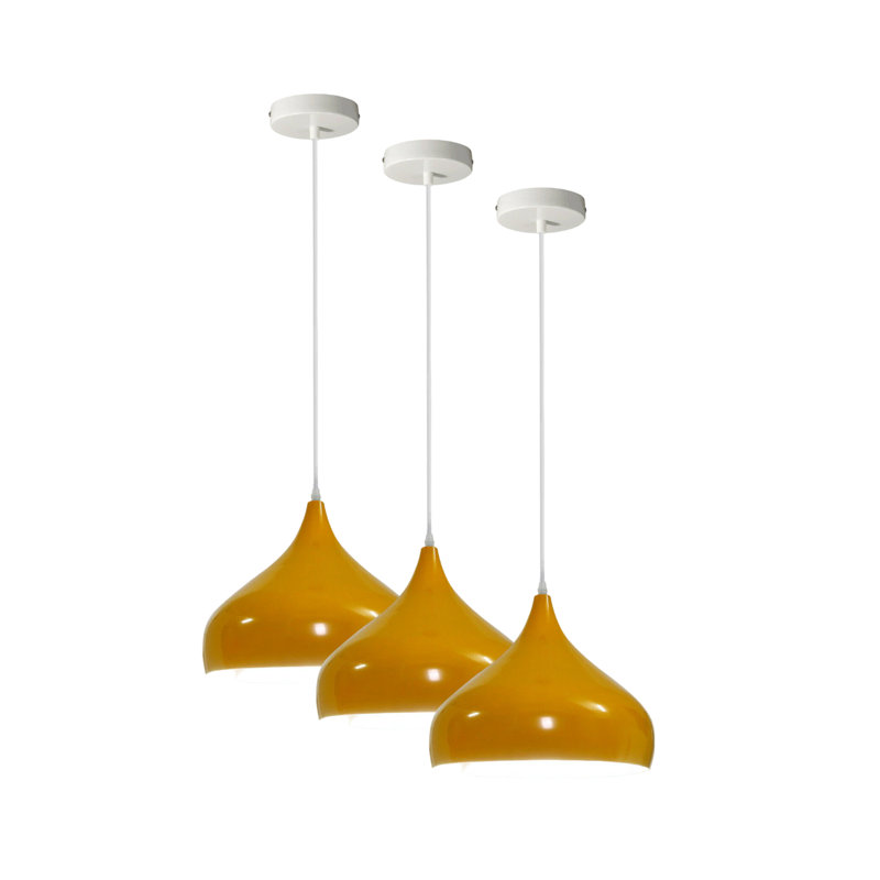 Sharlee 1 - Light Pendant, White, Yellow