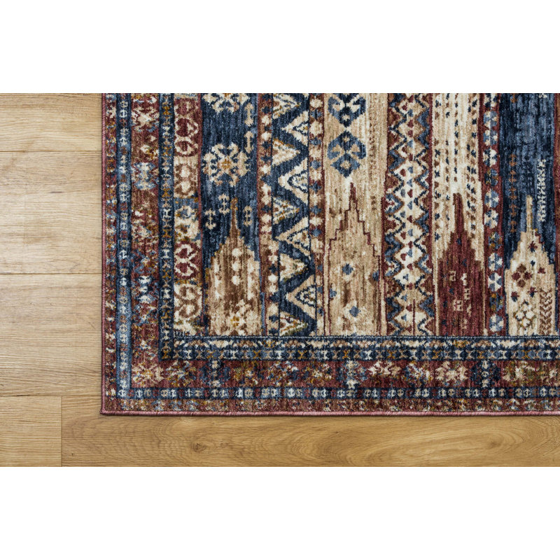 Vilonia Striped Area Rug, Rectangle 133 x 195cm