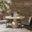 Marsh Outdoor Dining Table-55''-Textured Sandy Grey
