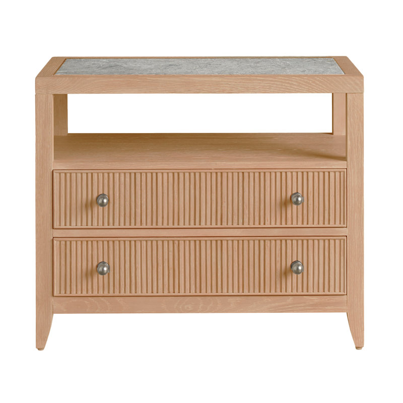 Avaline 2 - Drawer Nightstand, Skylark