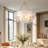 Nicola Iron 12-Light Chandelier