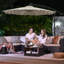 Piqua 300cm Lighted Market Parasol-247176263
