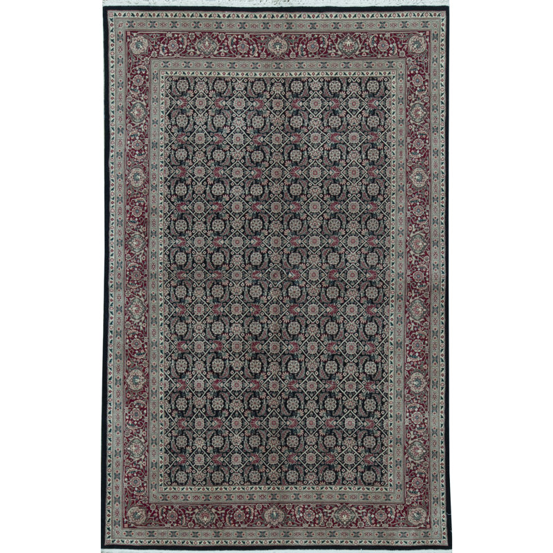 Jahan Wool Oriental Area Rug, Rectangle 5'7" x 8'9"