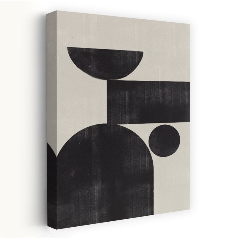 Art contemporain abstrait géométrique contemporain, H 24 po x l 16 po