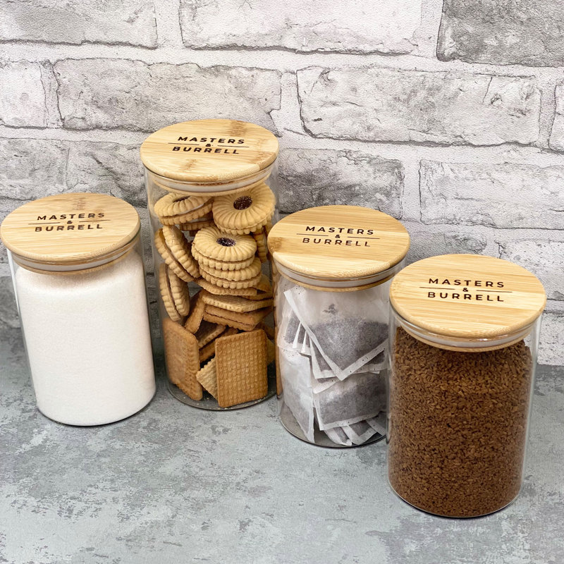 Glass Jar - Set of 4