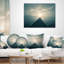 Coussin lombaire en boardwalks foncé bridge