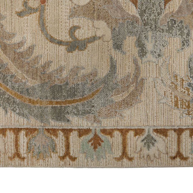 Traditional Wool Silk Rug