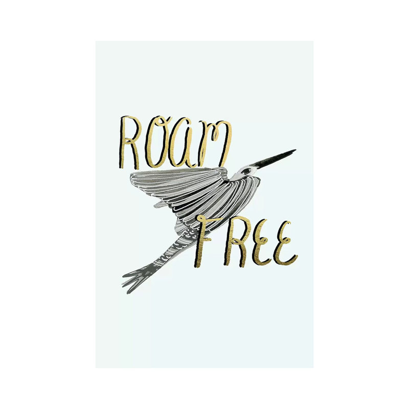 Roam Free IV by Blanckslate - Wrapped Canvas Gallery-Wrapped Canvas Giclée, 66.04 cm H x 45.72 cm W x 3.175 cm D