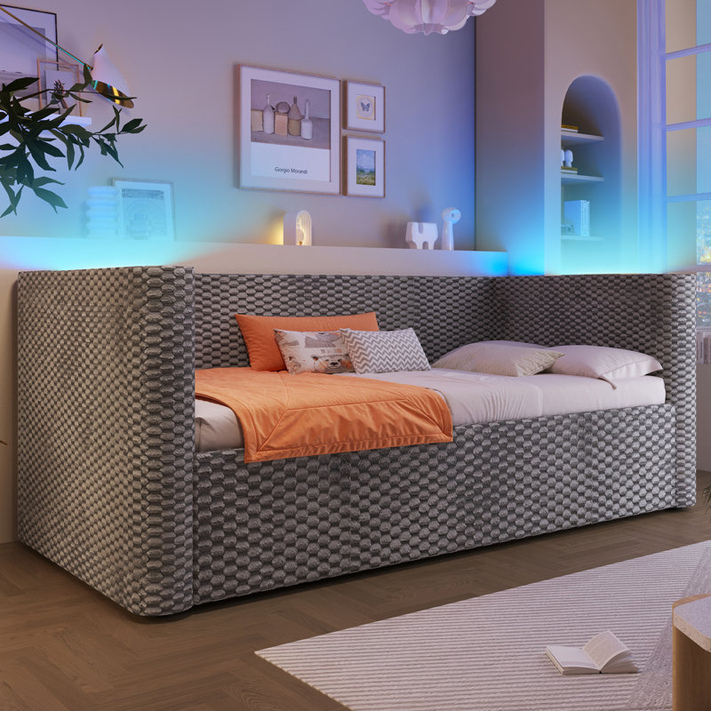 European Single (90 x 200 cm) Daybed, Gray