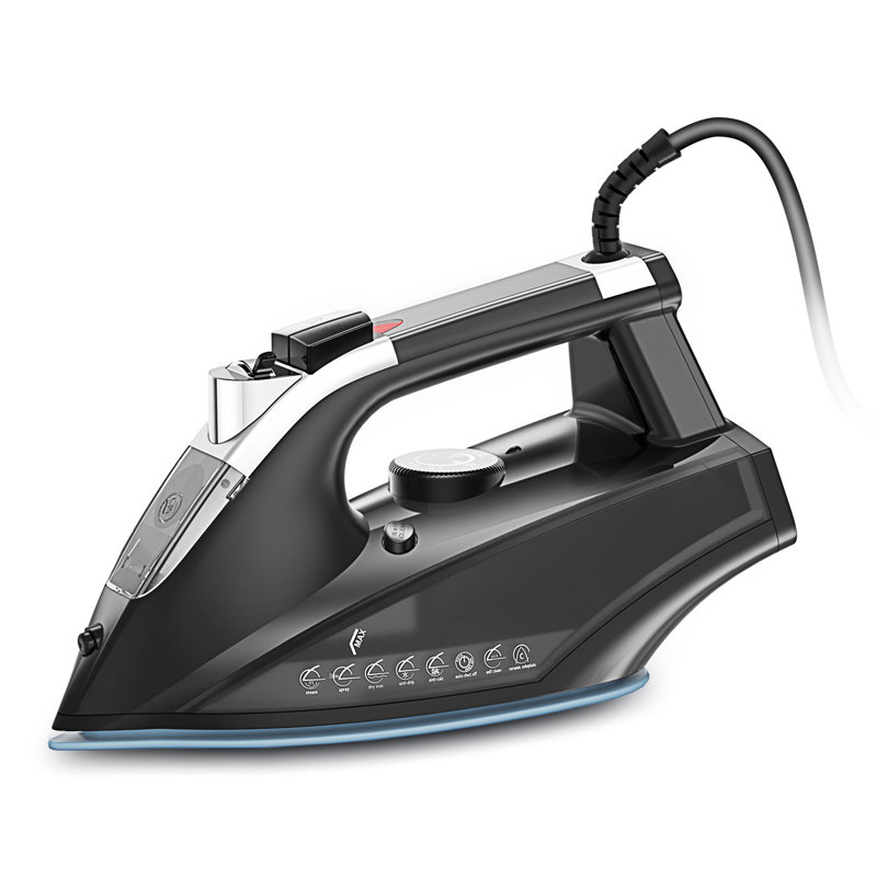 Moosoo séchage à la vapeur léger, anti-goutte avec fer à repasser auto-nettoyant 1800 W