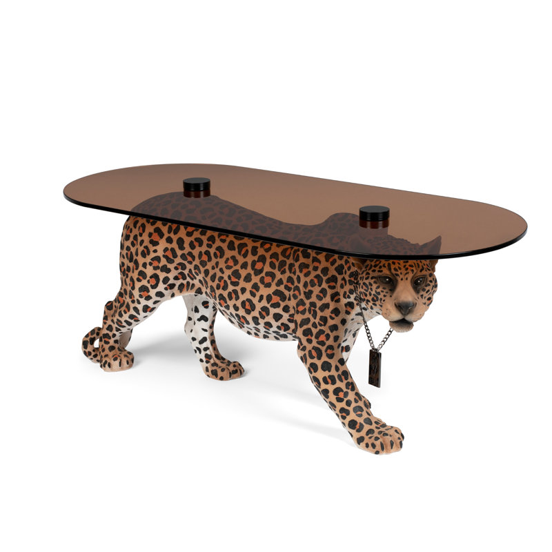 Figurine coffee table, Brun
