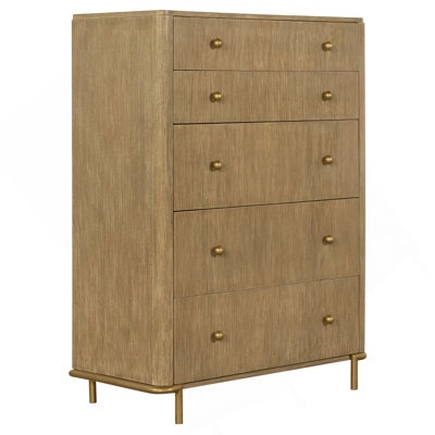 Commode rectangulaire à 5 tiroirs Stevie