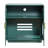 Cat Litter Box Enclosure, 31.5 in Hidden Litter Box Cabinet, Wooden Indoor Cat Washroom with Ventilated Holes, Double-Door Kitty Pet House Furniture, End Side Table Fit Most Litterboxes