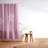 DENY Designs pb pink palm trees Shower Curtain