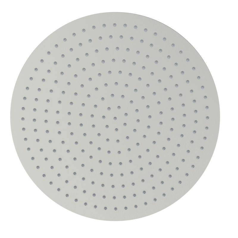 Topcraft 12" Round High Pressure Rain Shower Head, Rainfall Shower Head for Bathroom Shower System, Brused Nickel