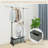 Ahsha 34.5'' Metal Rolling Clothing Rack